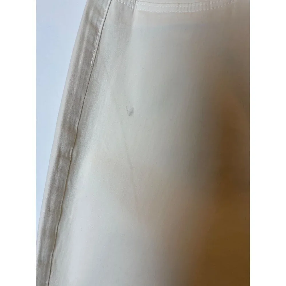 L'Agence White Margot Skinny High Rise Vintage‎ White Jeans Size 28